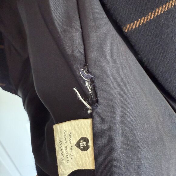 Madewell Larsen 1-Button Wool Blend Windowpane Blazer - Picture 14 of 14